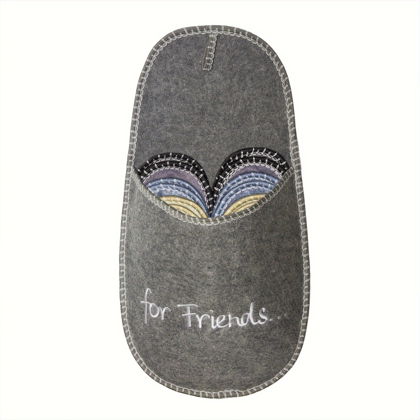 6 Pairs Solid Color Guest Sets, Slip On Closed Toe Lightweight Casual Travel Shoes Non-slip Home Slippers