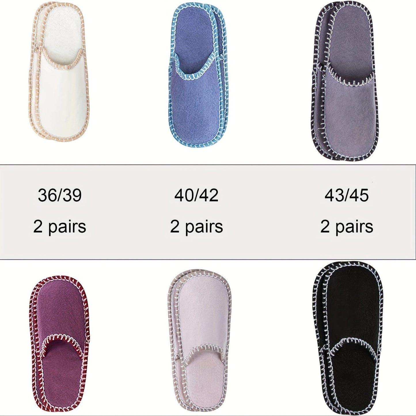 Spa Slippers Set